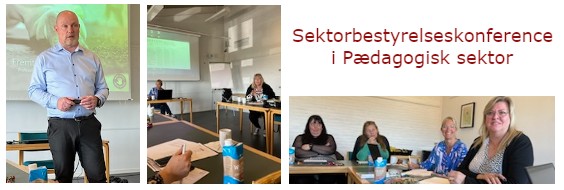 2023 Sektorbestyrelseskonference i Pædagogisk sektor